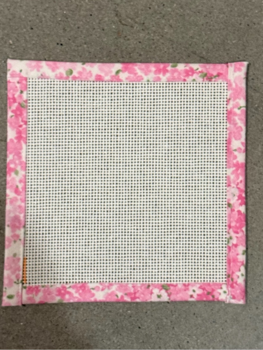 Zweigart 18 count mono deluxe needlepoint canvas - blank 1 6”x6” piece